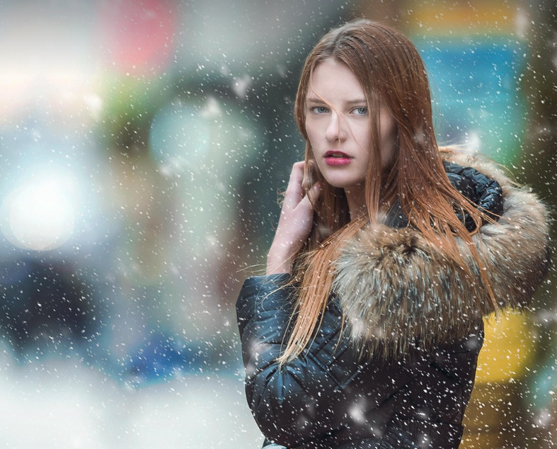 겨울 옷의 모습