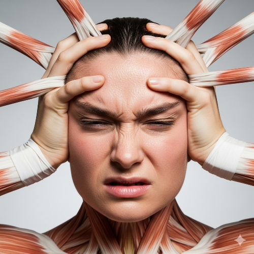 머리에 '헬멧' 쓴 것처럼 띵하고 묵직한 통증… '긴장성 두통', 진통제 말고 '이것'부터 하세요