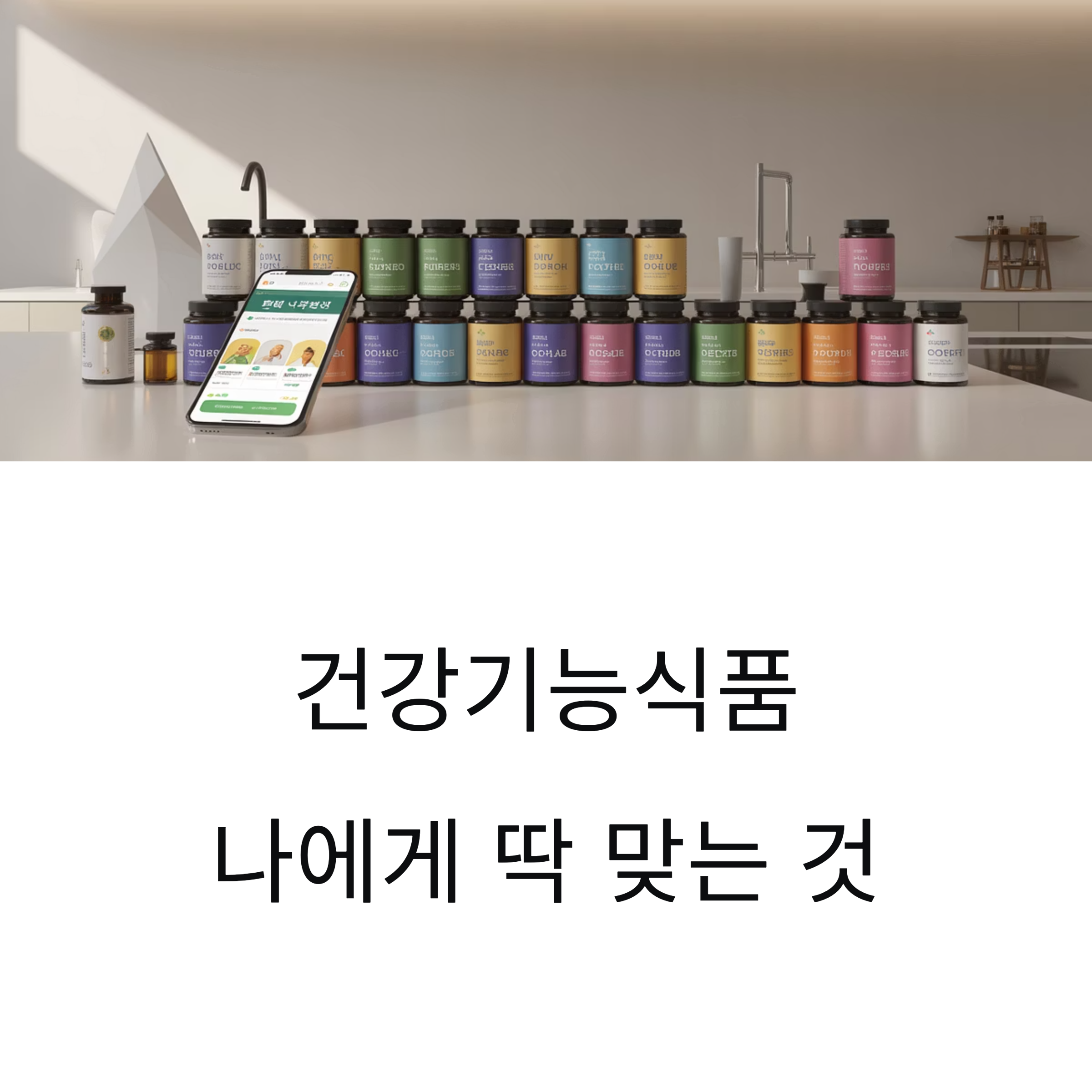 나에게 딱 맞는 건 무엇일까?