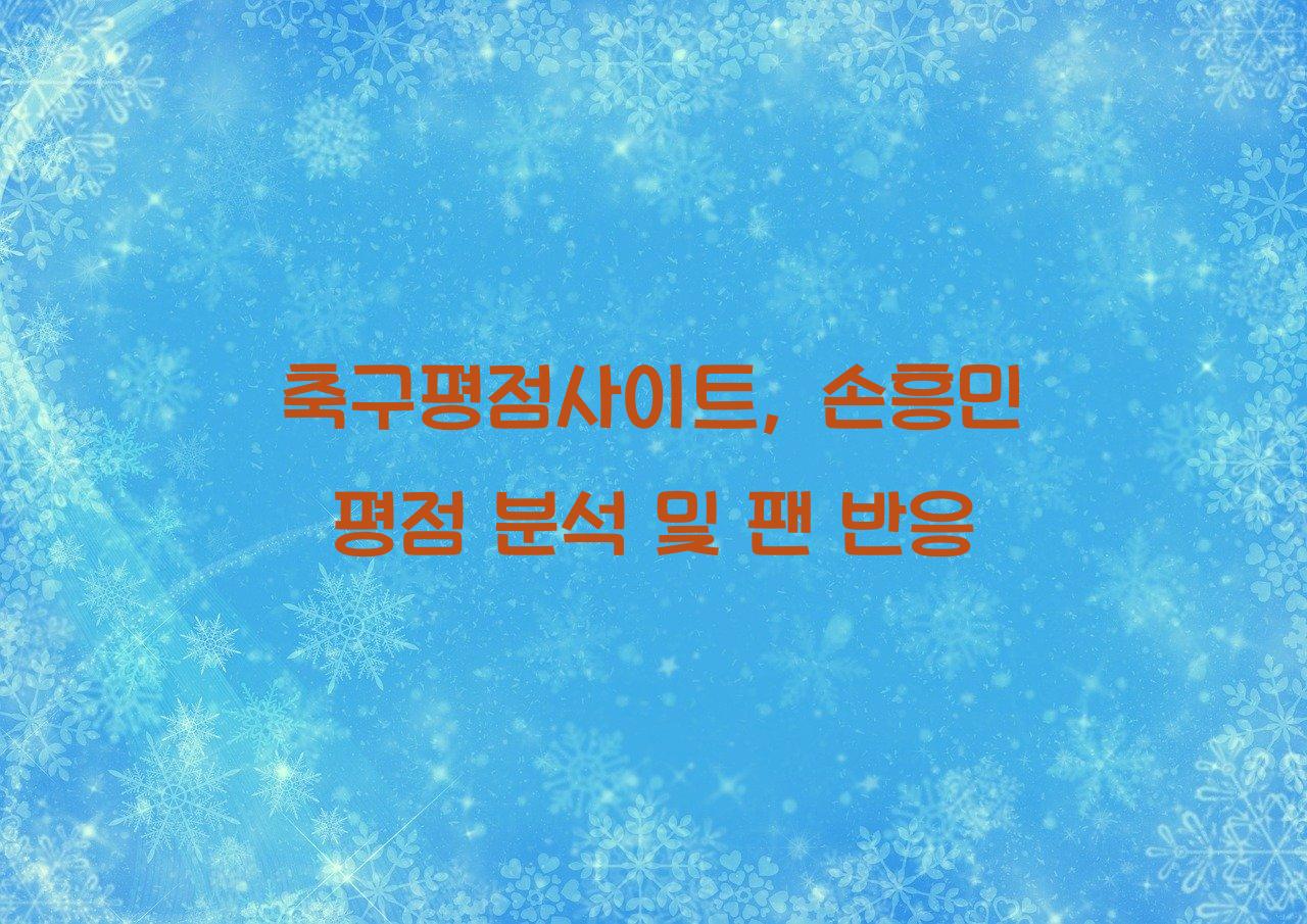 축구평점사이트