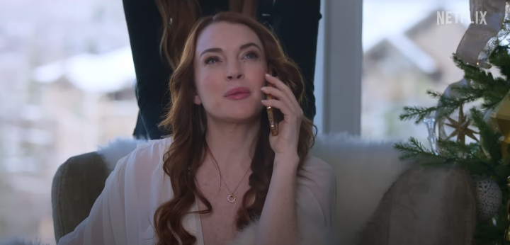 남자친구에게전화를걸고있는시에라