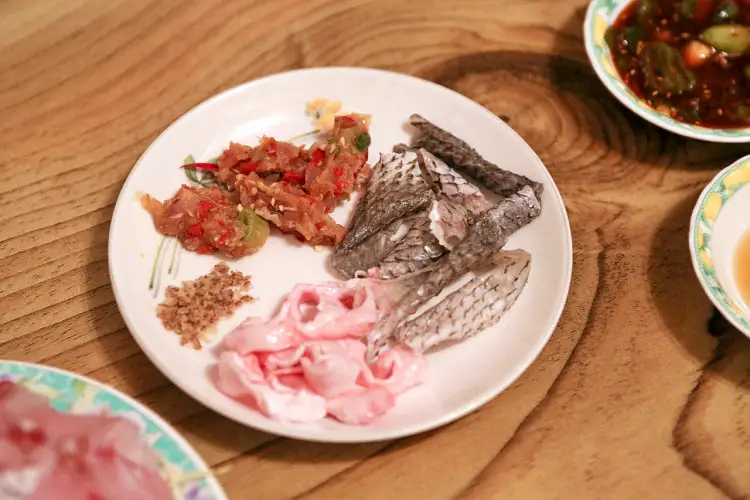 신계숙의 맛터싸이클 다이어리 민어회무침, 민어전, 민어맑은탕, 부레, 껍질, 민어회 코스요리 맛집 추천