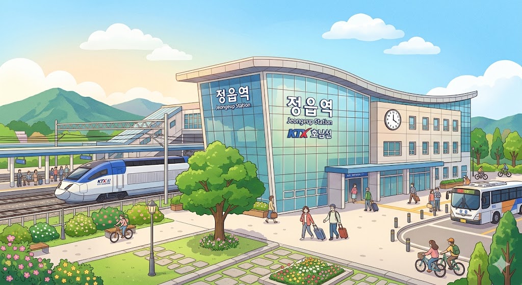 KTX 정읍역 용산역 서울역행 상행 시간표