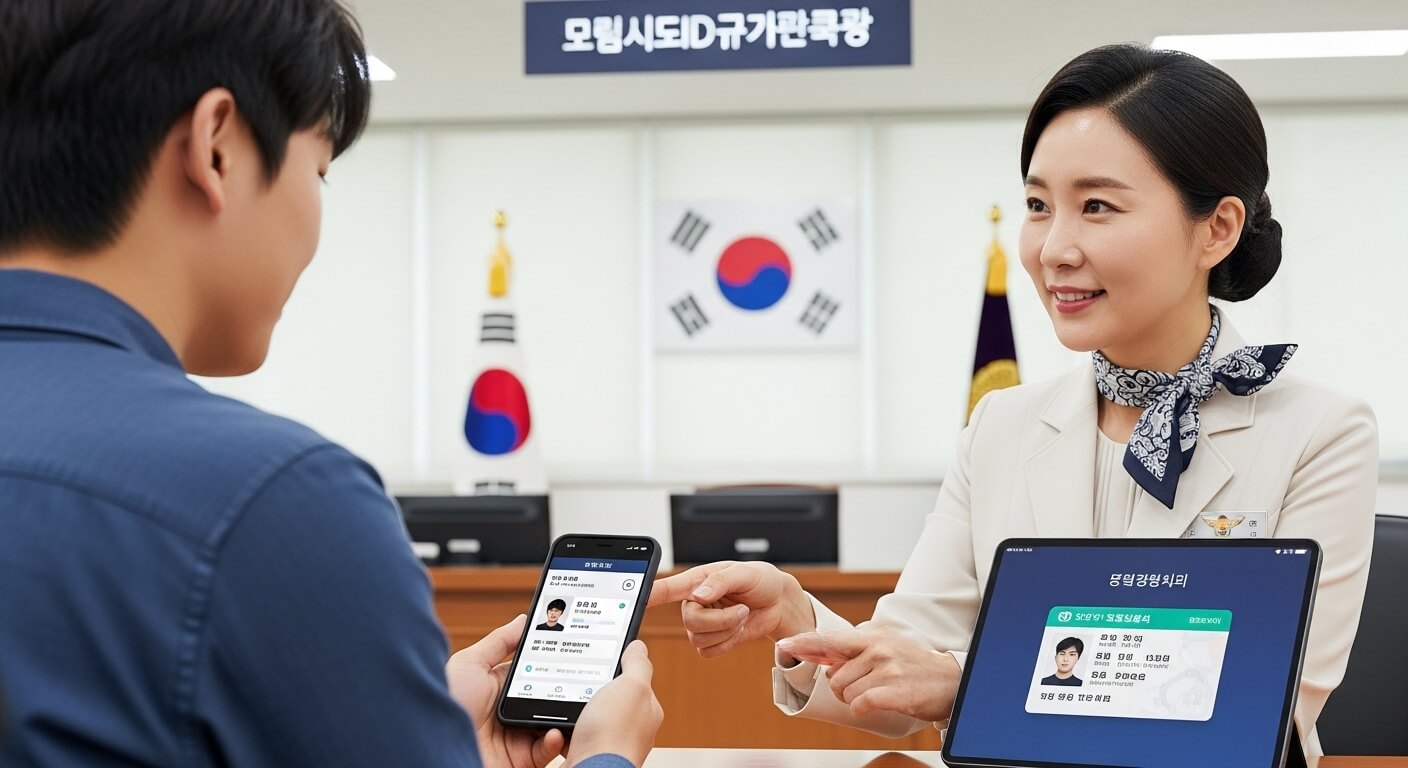 모바일신분증 발급방법