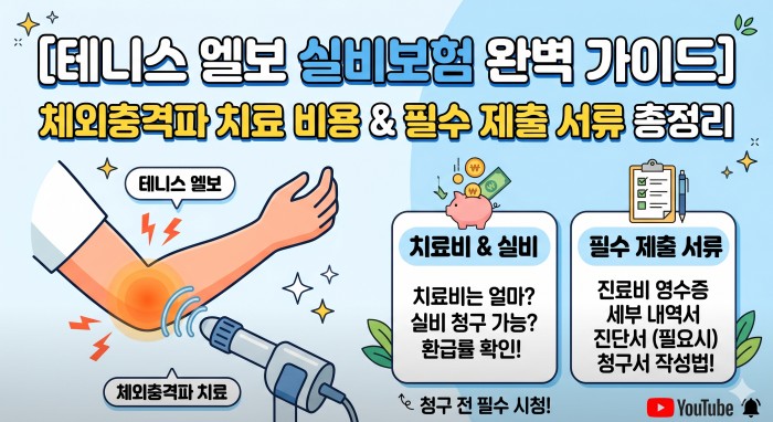 테니스 엘보 실비보험 완벽 가이드