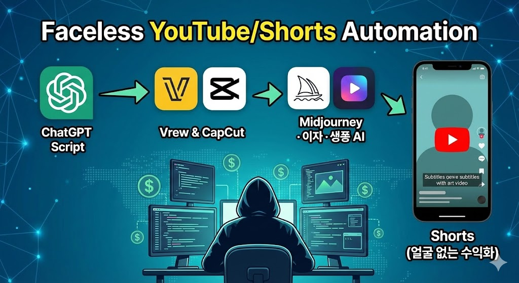 AI 부업 유튜브 쇼츠 자동화 방법