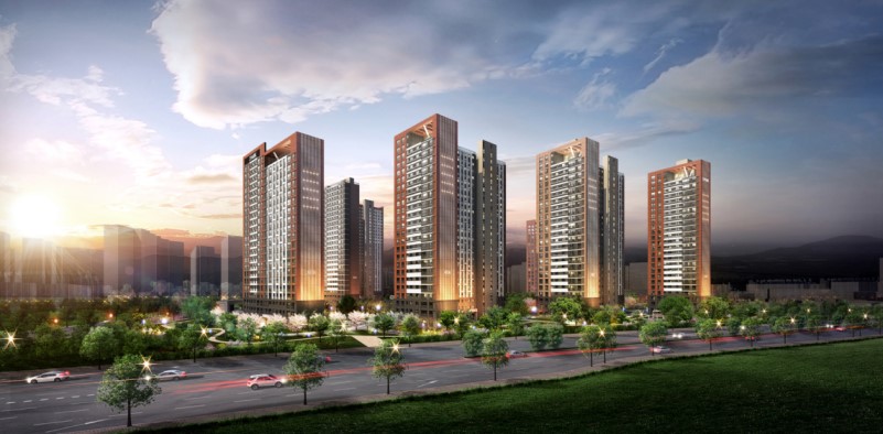 가경 아이파크 6단지 조감도