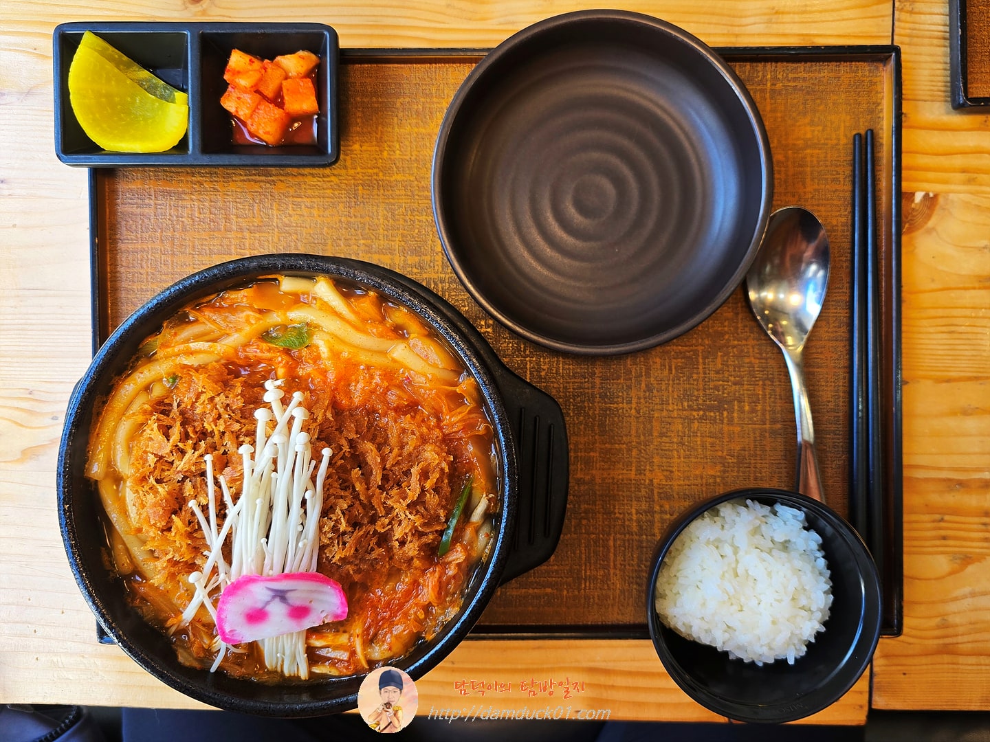 돈카츠김치우동전골