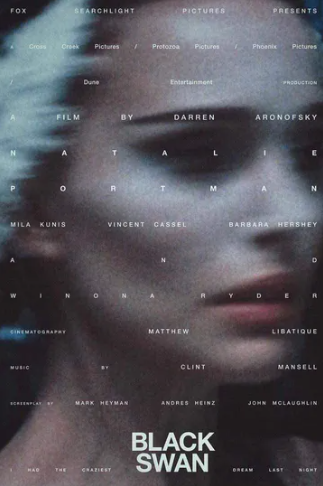 블랙 스완 영화포스터 북미판 티저