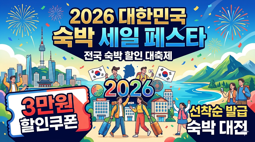 대한민국 숙박 세일 페스타