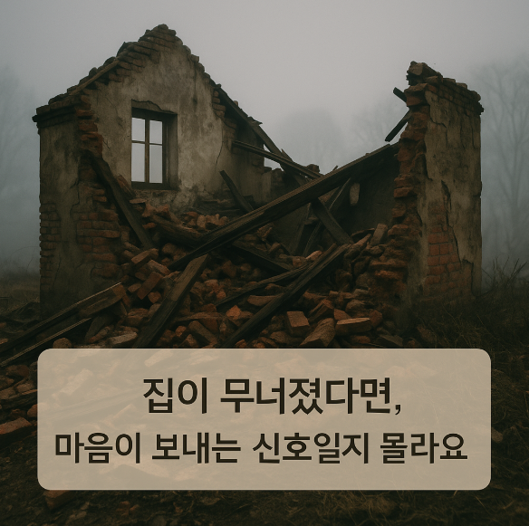 무너진 집을 보는 꿈