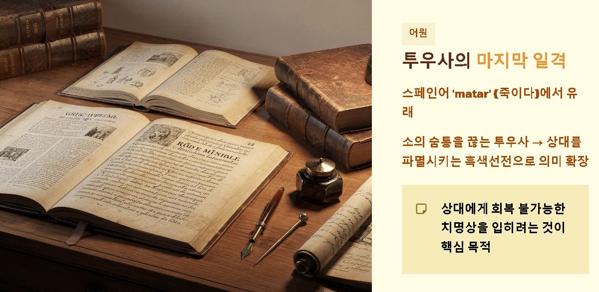 마타도어 뜻 의미