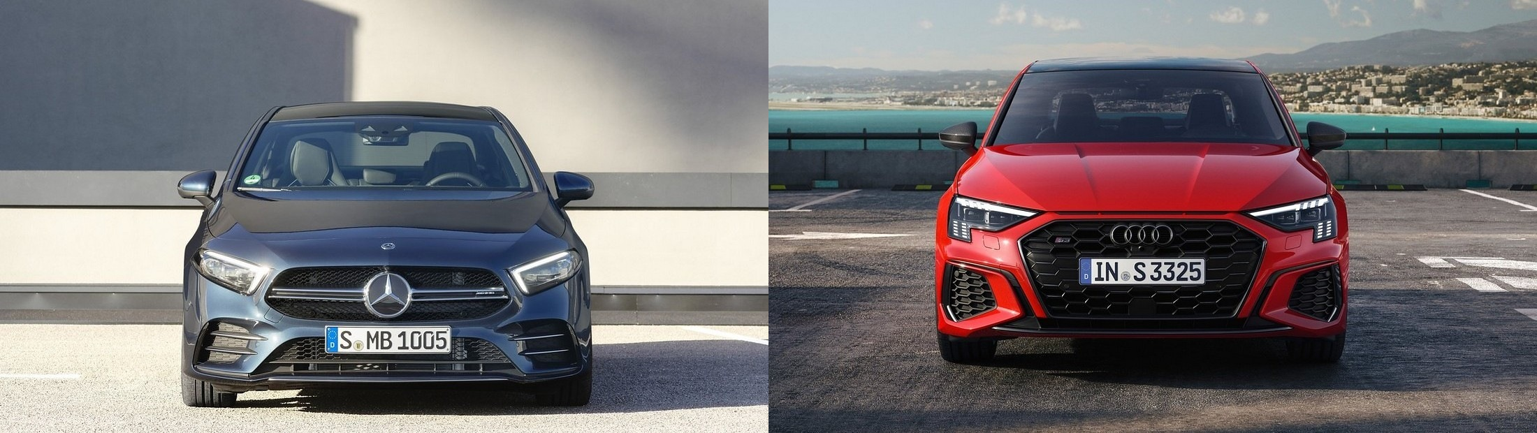 벤츠 A 35 AMG&#44; 아우디 S3 TFSI
