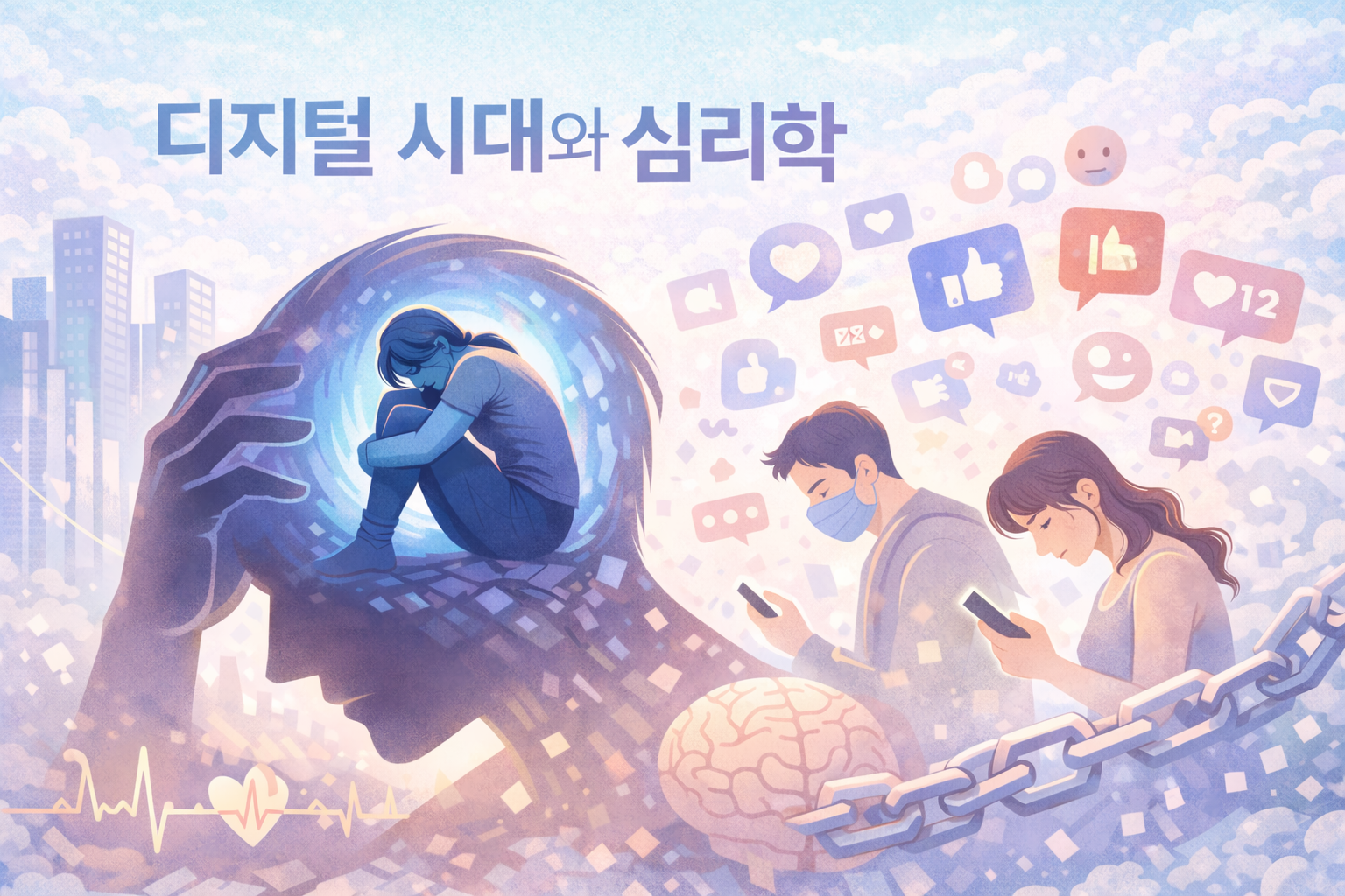 디지털 시대와 심리학 이미지