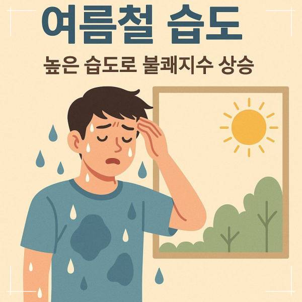 여름철 불쾌지수의 진짜 원인, ‘습도’
