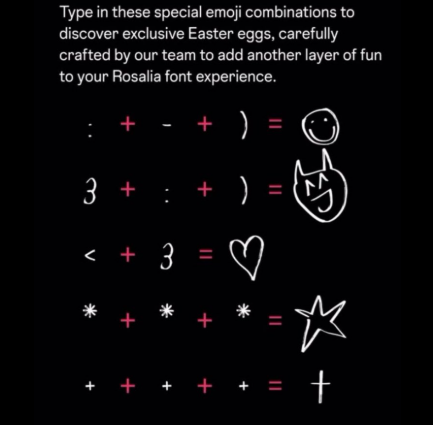 인스타 로살리아 폰트 사용 방법 스토리 꾸미기 숨겨진 이모지 조합 총정리1