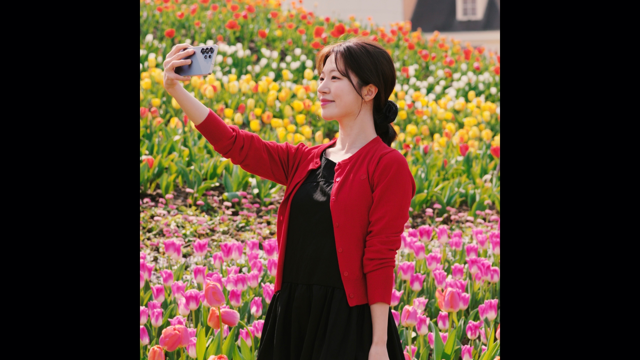 에버랜드로 색칠할 봄❤️ - RED 편｜#shorts #튤립축제 #에버랜드