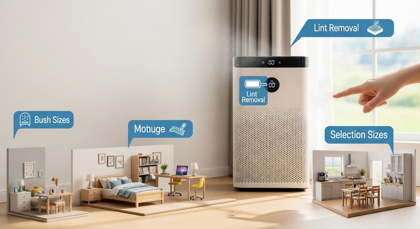 털날림 공기청정기 공간별 선택 기준 가이드