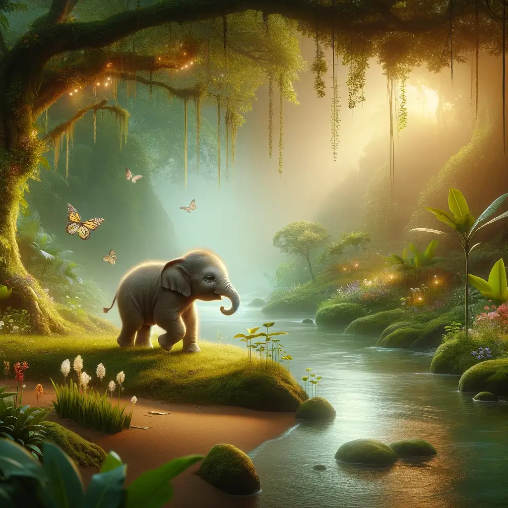 아기 코끼리 꿈 해몽