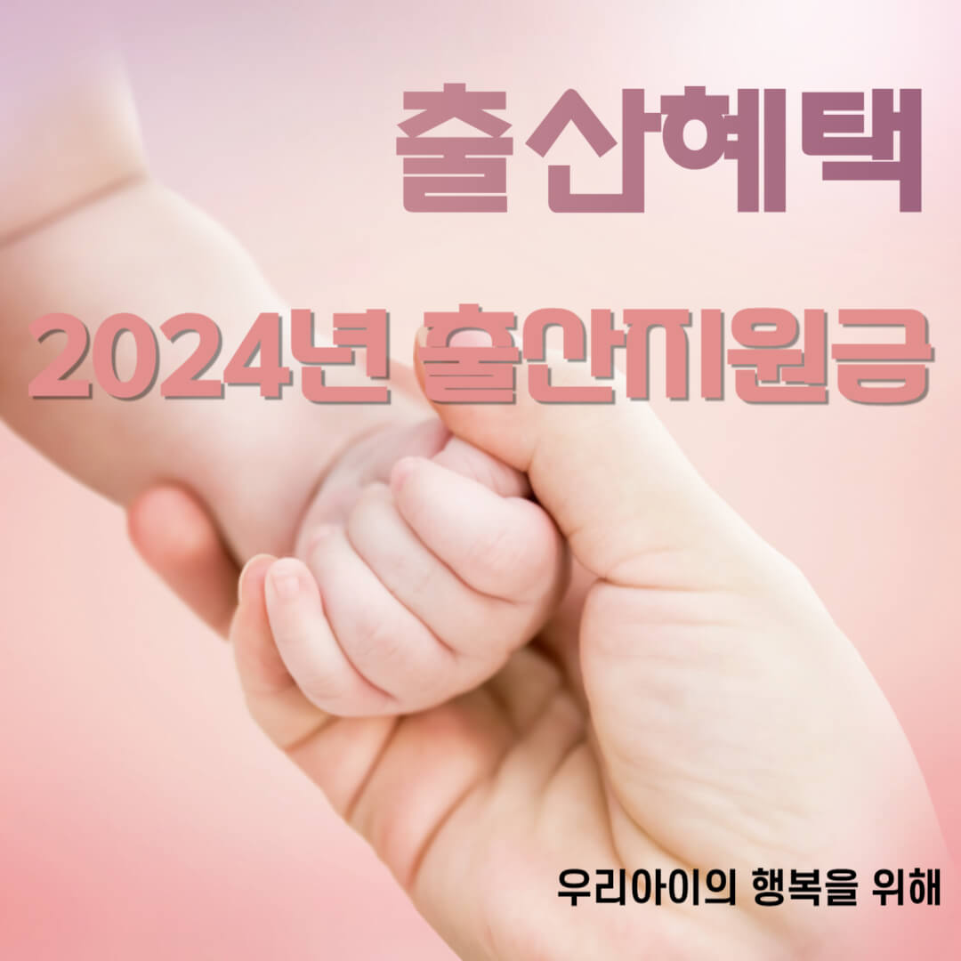 2024년 출산혜택