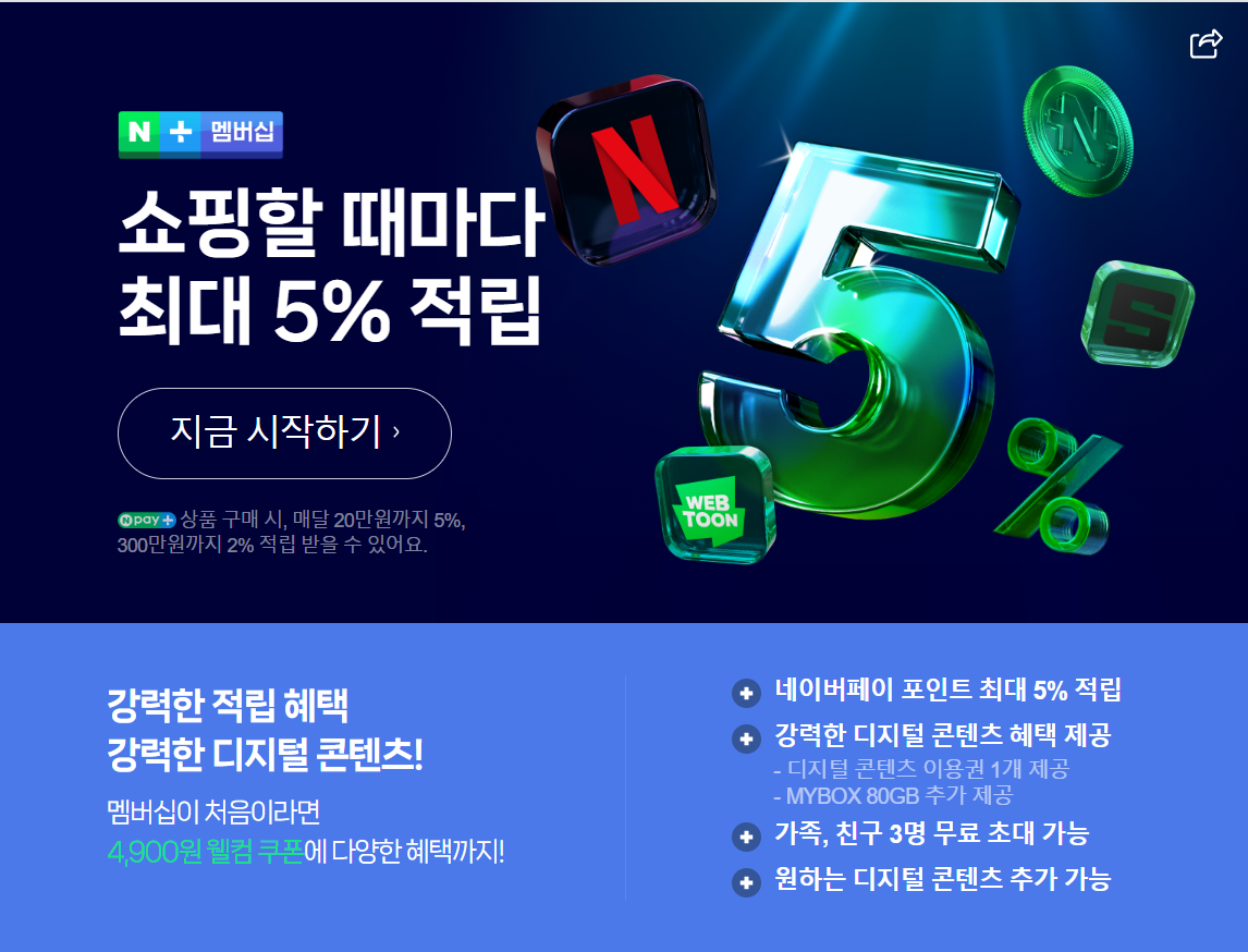 네이버플러스멤버십