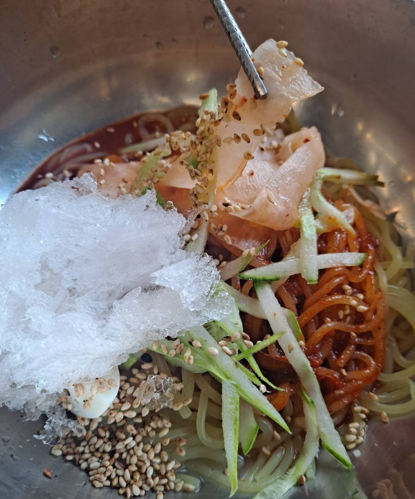 살얼음 쫄면 등장하다