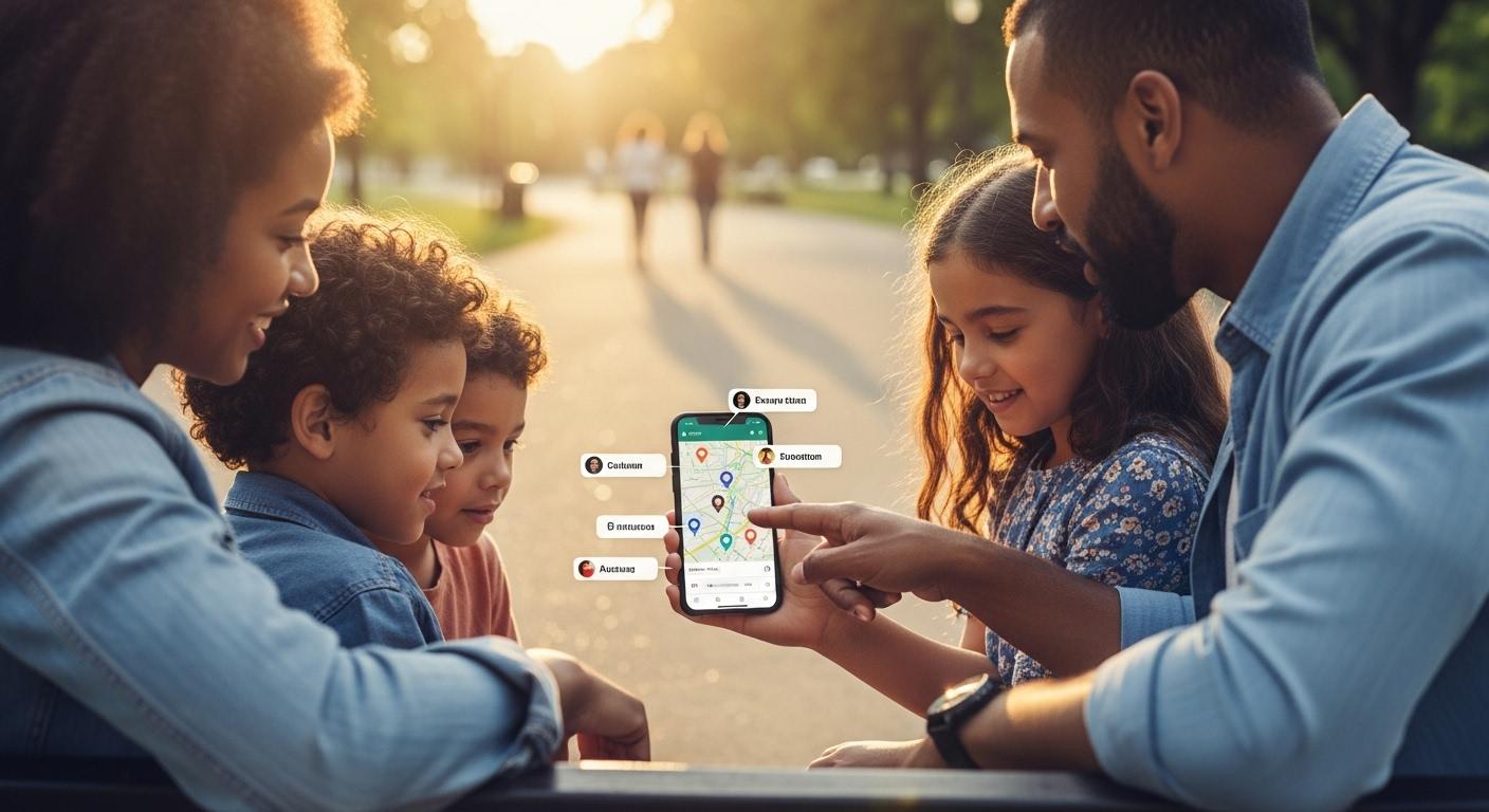 가족 위치 공유 방법