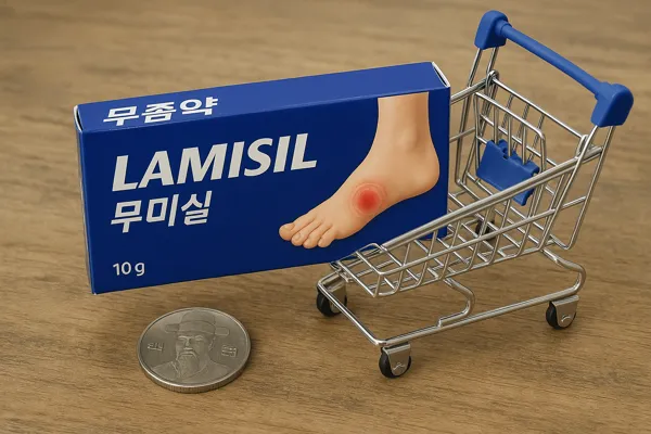 편의점에서 라미실 무좀약 구입 가능 여부