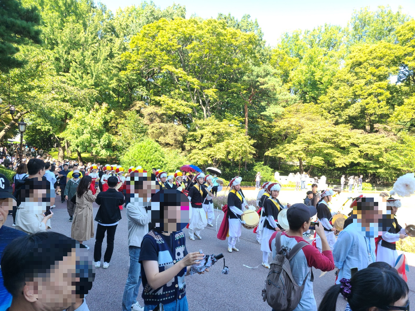 청와대 관람 하기