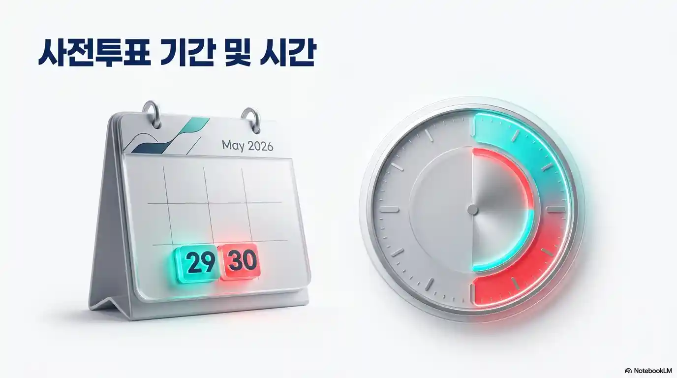 사전투표 기간 및 시간