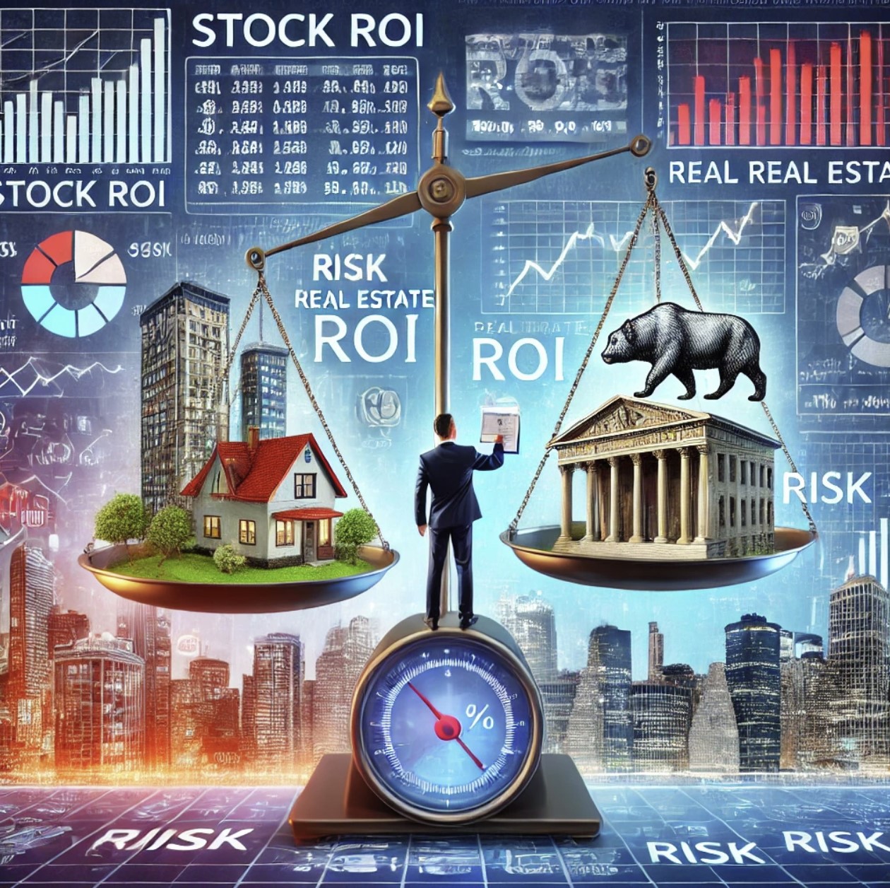 주식vs부동산 수익률 리스크 시장분석