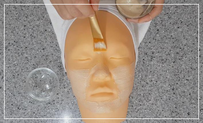 오트밀 마스크 팩 과정