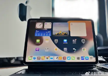 아이패드프로 신규 모델에 대해 루머 사진입니다. 출처 웨이보