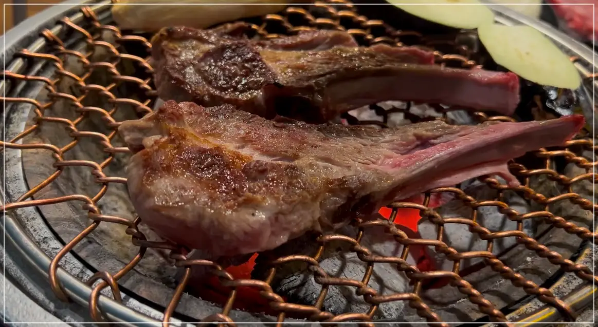 장위동-홍램-양고기-화로에-구워진-사진