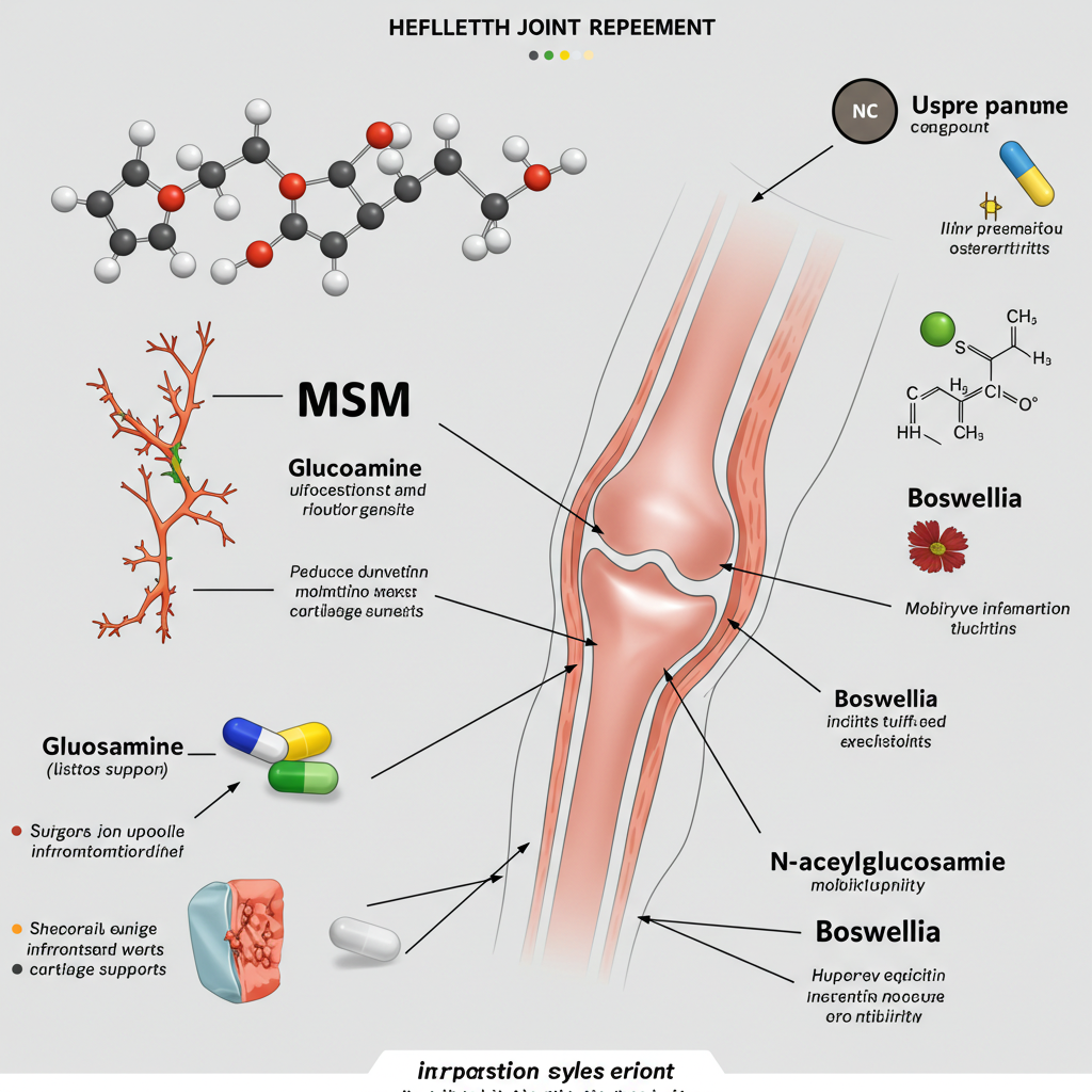 관절에 좋은 핵심 성분