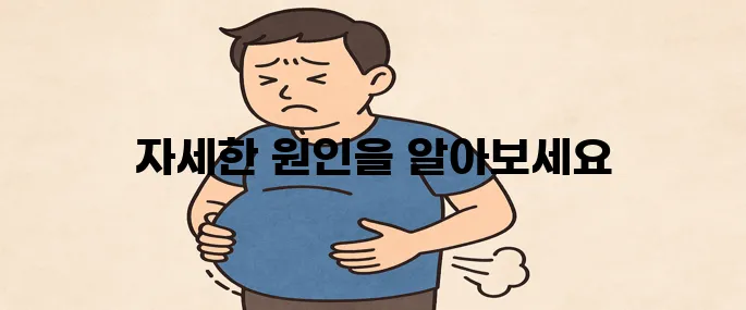 배에 가스가 자주 차는 이유에 대해 알아보자