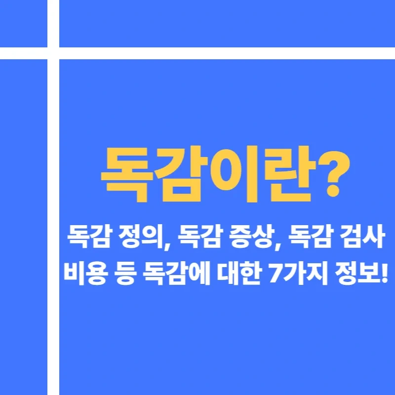 독감 증상