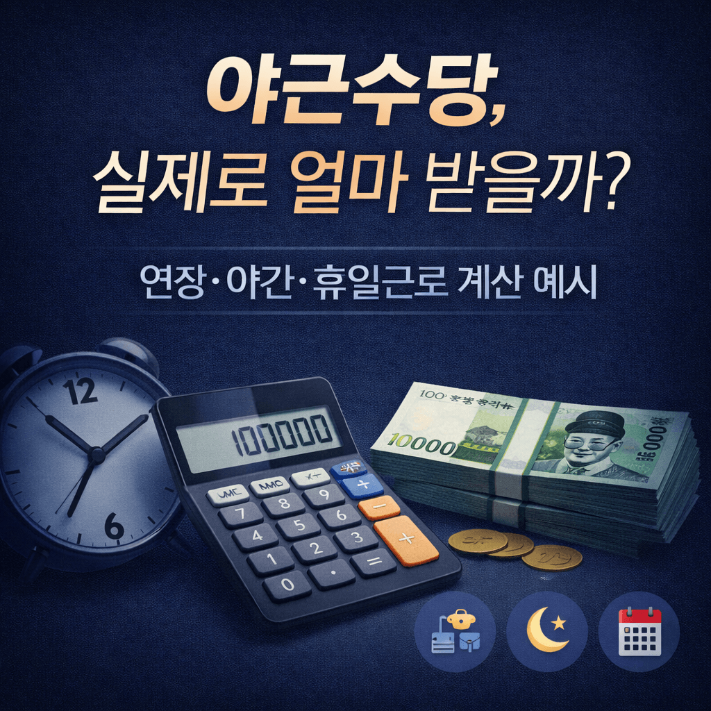 근로시간단축범-야근수당계산법-썸네일