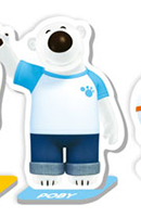 뽀로로 친구 포비 백곰