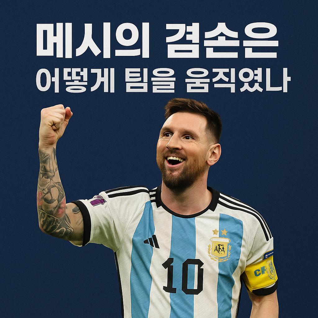 메시의 겸손은 어떻게 팀을 움직였나