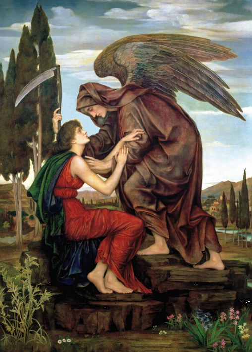 슈베르트의 &lsquo;소녀와 죽음&rsquo; 관련 그림