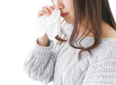 코피가 나는 여성