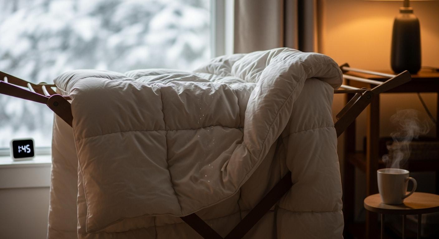 겨울 이불 건조기 시간