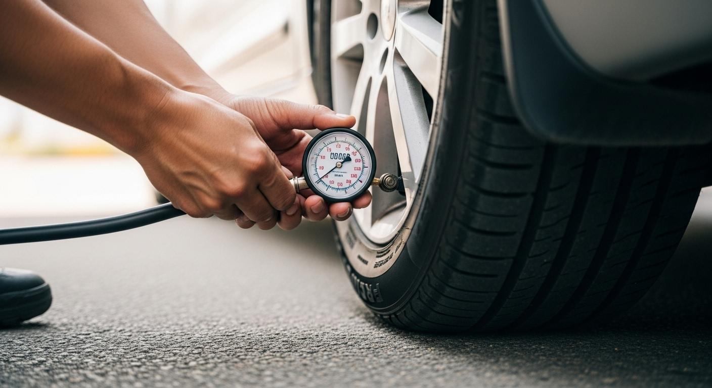자동차 공기압 올리는법