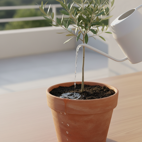 물 주기, 올리브나무 키우기의 핵심 비법!