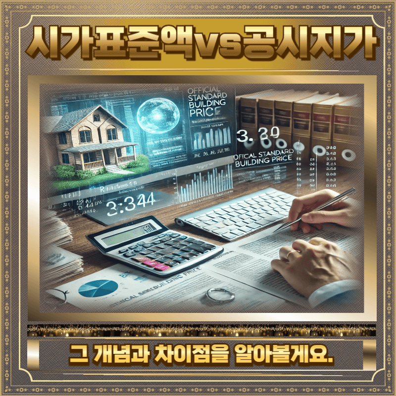 시가표준액 공시지가 차이