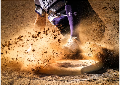 야구 수비 플레이 아웃 상황 예시 image