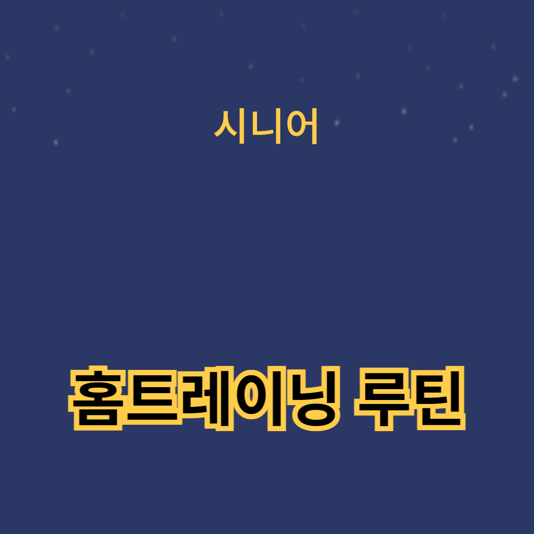 근력 강화와 유산소 운동을 결합한 홈트레이닝 루틴 추천