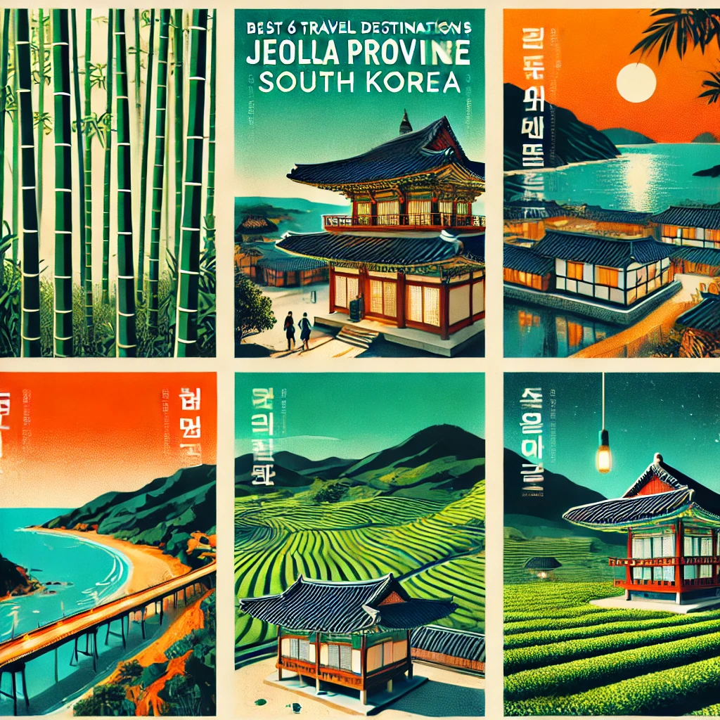 전라도 여행지 추천! 가볼 만한 명소 Best 6 🏞️