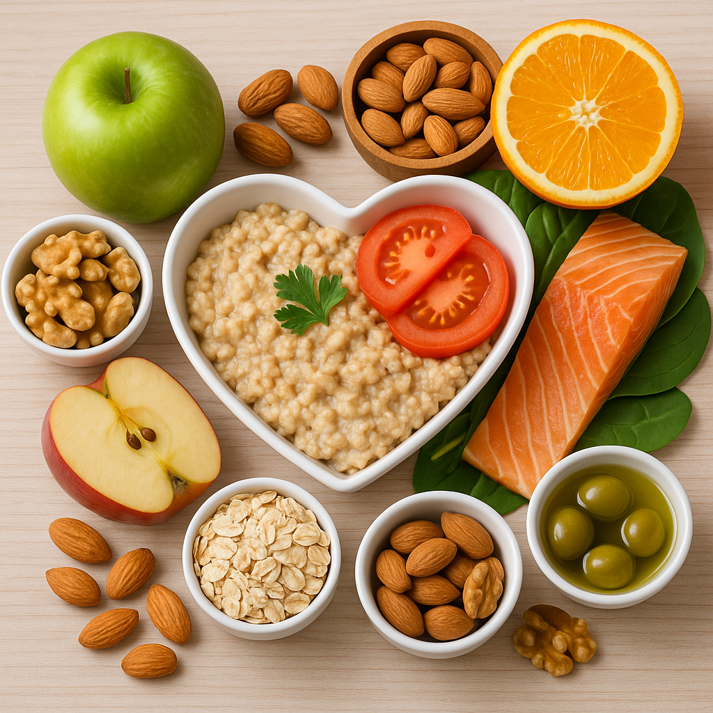 콜레스테롤 수치를 낮추는 식단: 심장 건강을 위한 식습관 전략